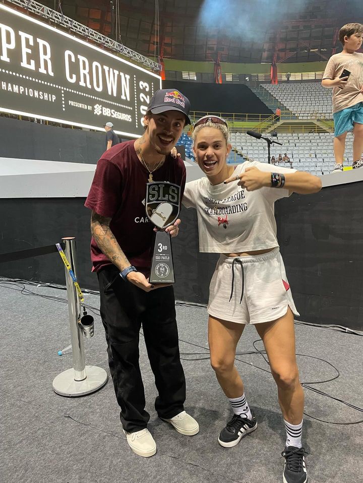 Gustavo Ribeiro 3rd at the SLS Super Crown